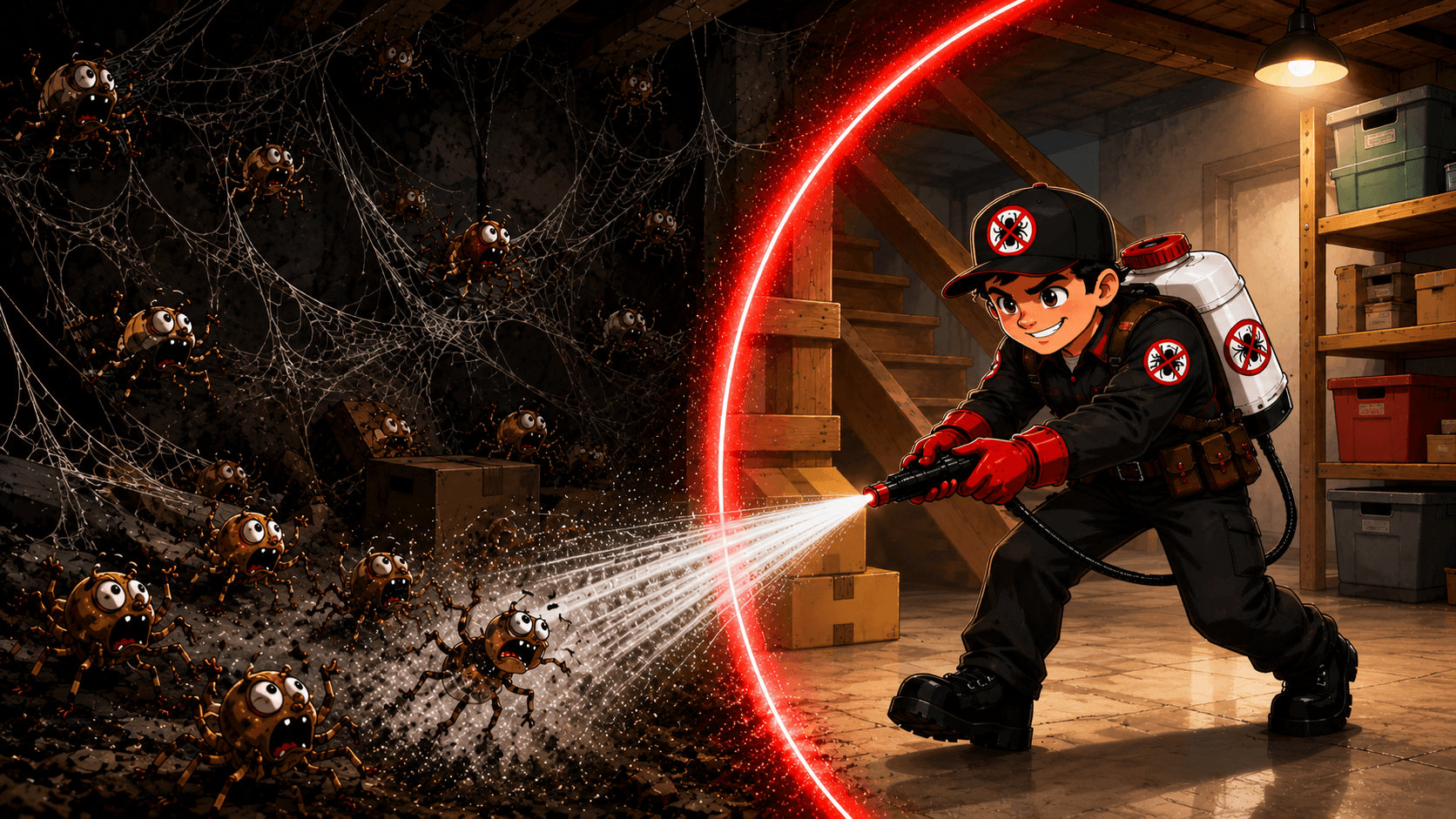 Dedetização de Aranhas